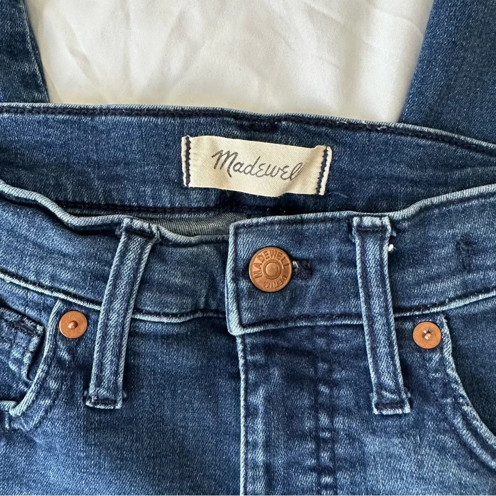Madewell Mid-Rise Stovepipe Jeans – Size 27, Dark Wash - Picture 10 of 13